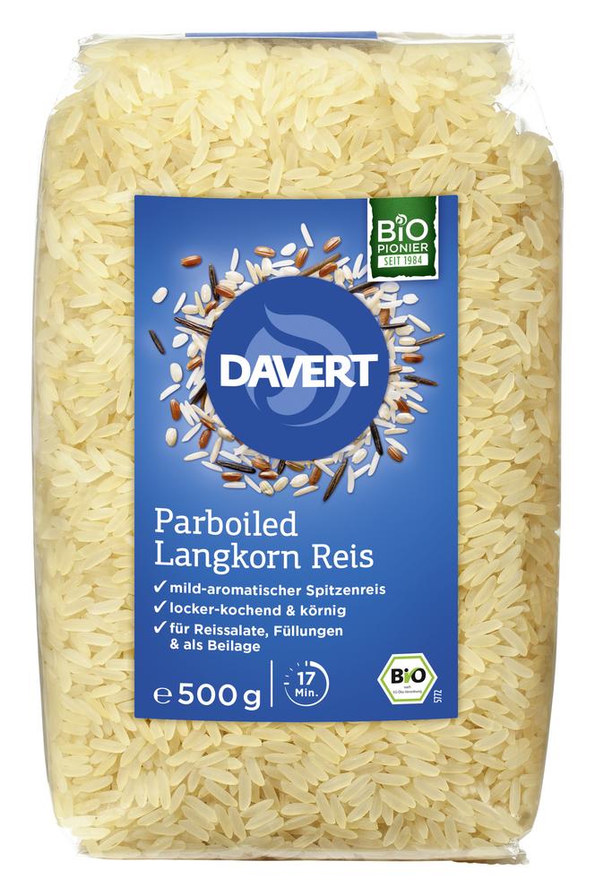 Parboiled Reis Langkorn  weiß 500 g
