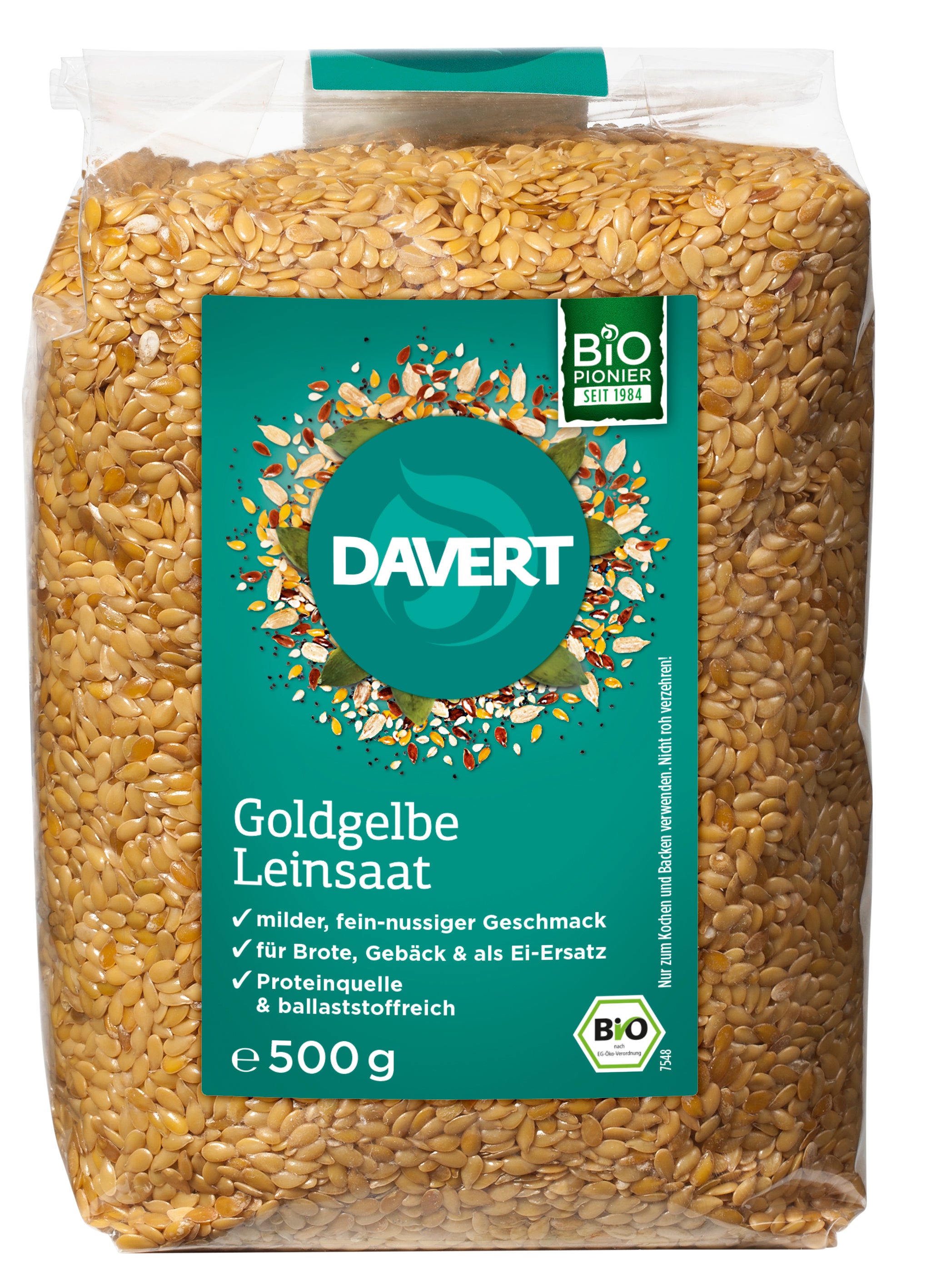 Goldgelbe Leinsaat 500 g