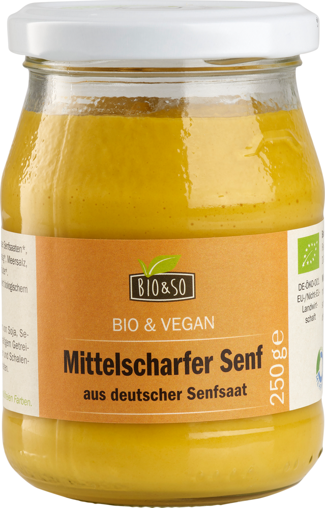 Senf mittelscharf 250 g