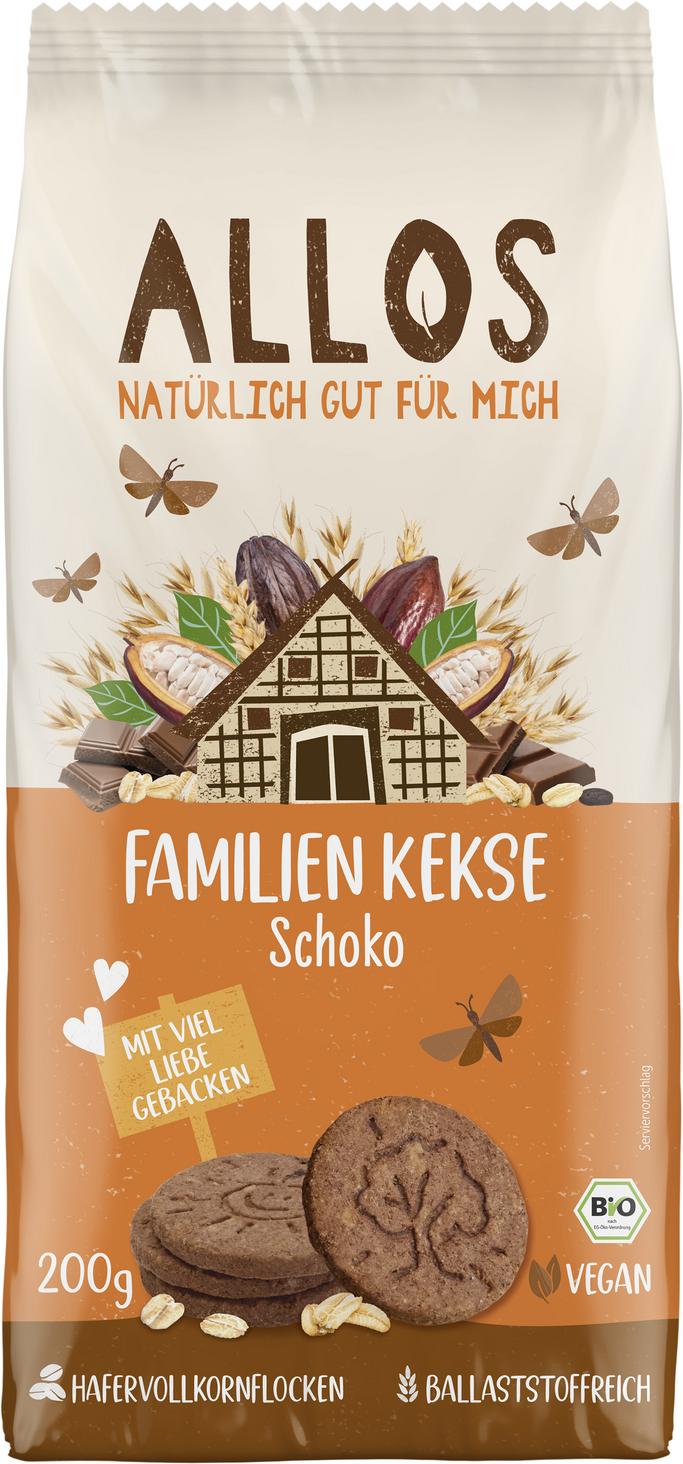 Familienkeks Schoko Weizen-VK mit Schokol. 200 g