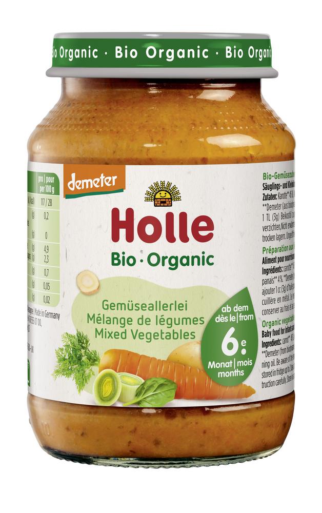 Gemüseallerlei ab 6.Monat demeter 190 g