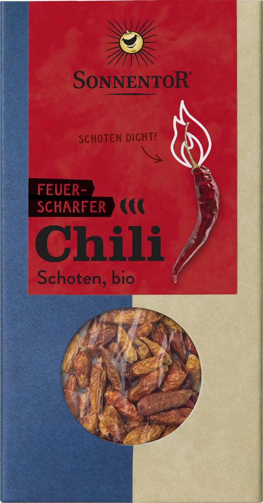 Chili  ganze Schoten  Tüte 25 g