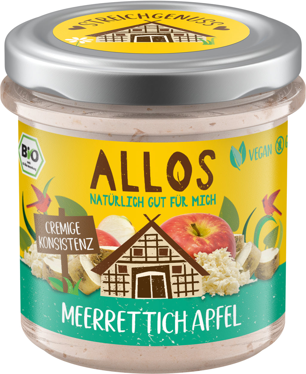 Streichgenuss Meerrettich Apfel 140 g