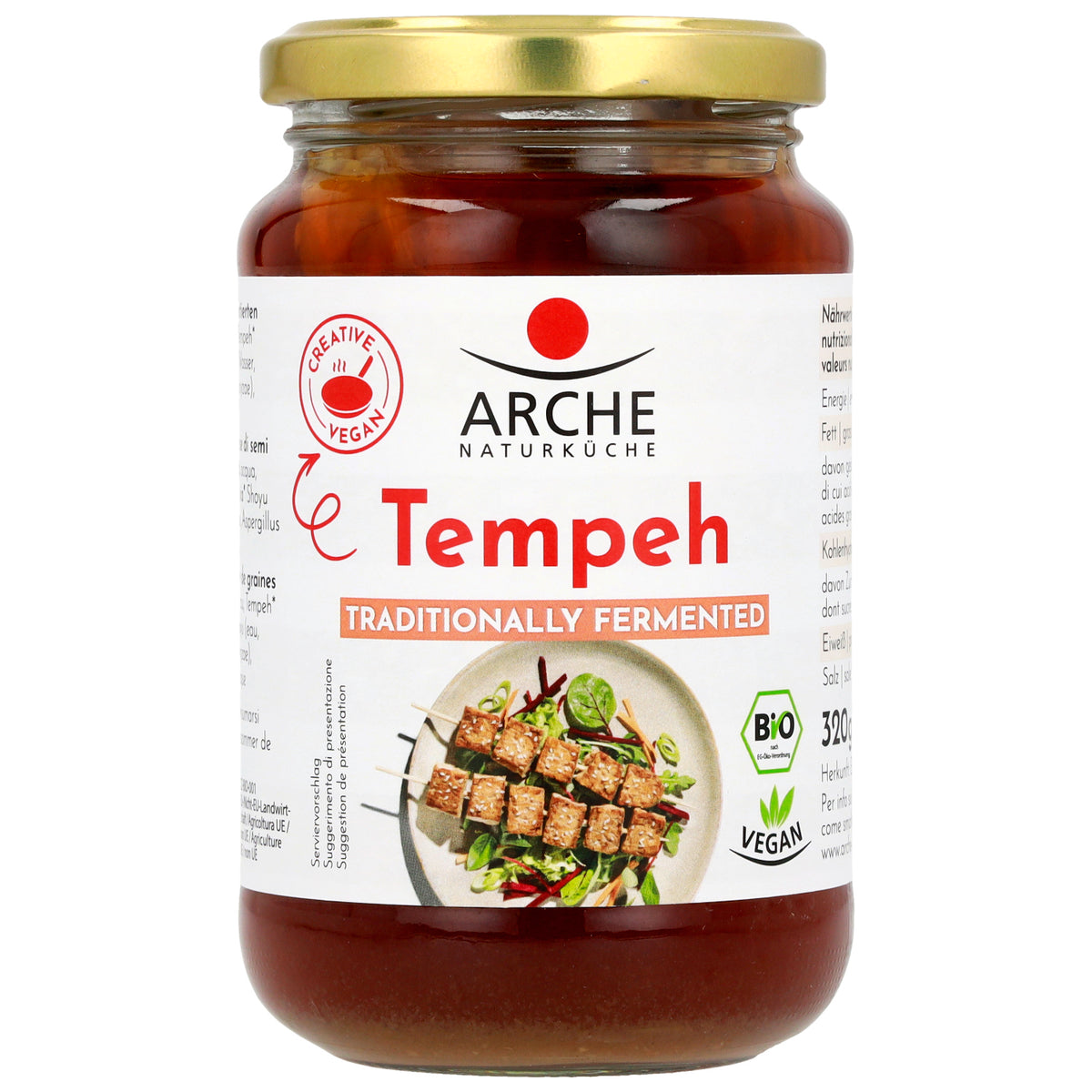 Tempeh im Glas 320 g