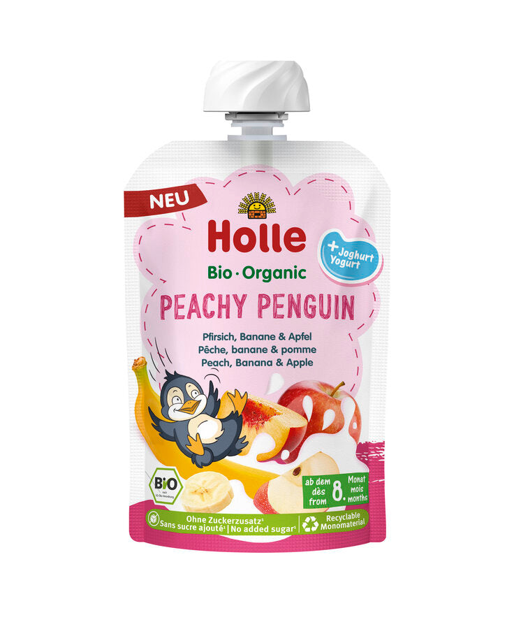 Peachy Penguin Pfirsich & Banane & Apfel und Joghu 100 g