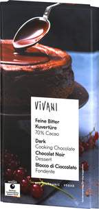 Kuvertüre Feine Bitter 70% Cacao 150 g