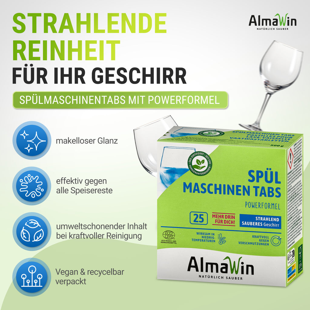 Spülmaschinentabs 25 Stk