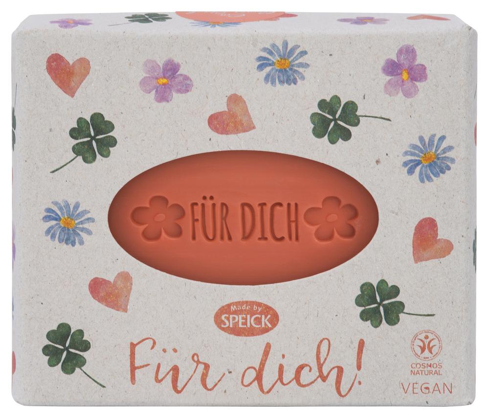 Geschenkseife Für dich! Pflanzenöl Blutorange 120 g