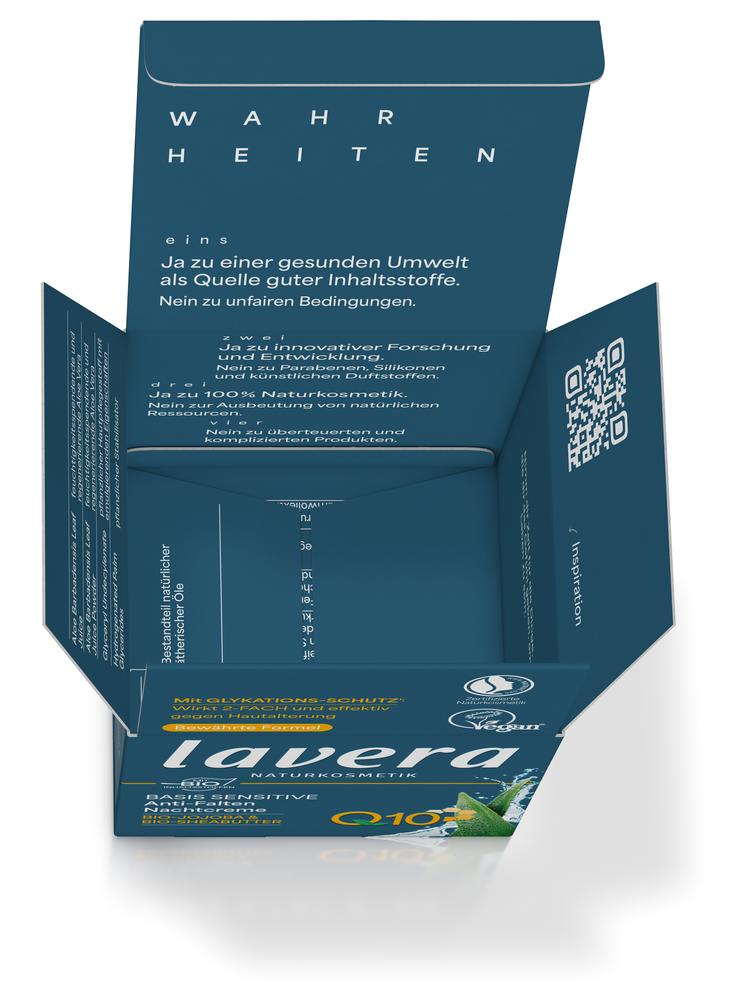 Basis Sensitive Anti-Falten Nachtcreme Q10 50 ml