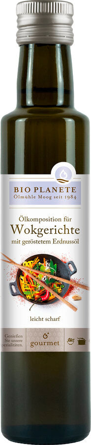 Ölkomposition für Wokgerichte mit geröstetem Erdnu 250 ml