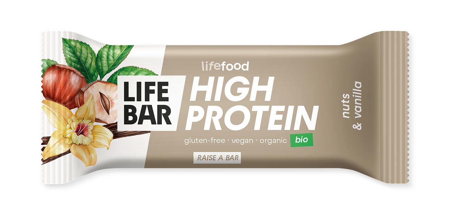 Lifebar Protein Nuts&Vanilla Nuss-Vanille-Riegel 40 g