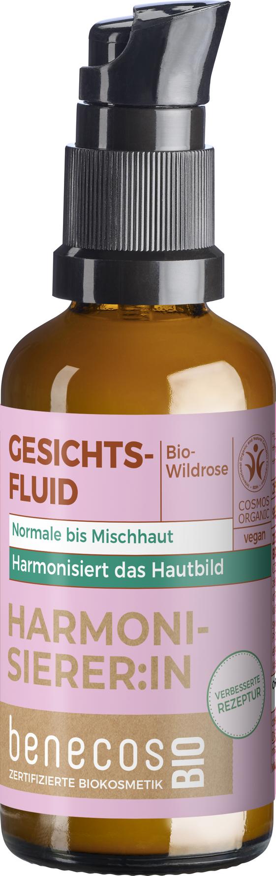 Gesichtsfluid Wildrose - HARMONISIERER:IN 50 ml