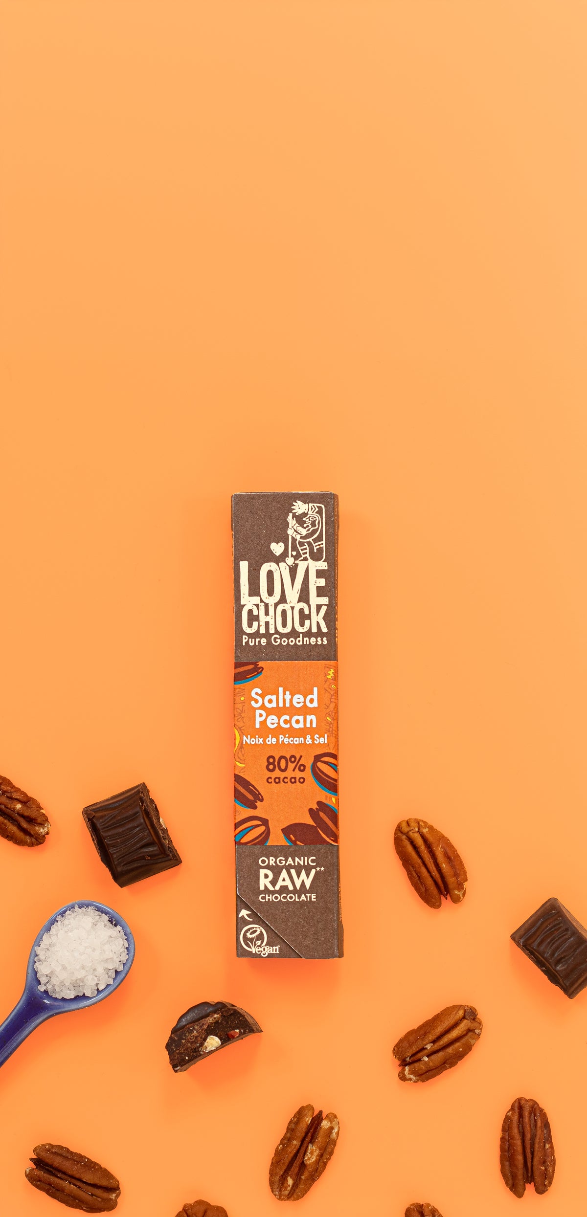 Salted Pecan Lovechock 40 g