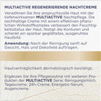 Multiactive Nachtcreme - regenerativ, für anspruch 50 ml