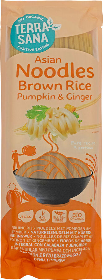 Brown Rice,Pumpkin & Ginger Noodles 250 g