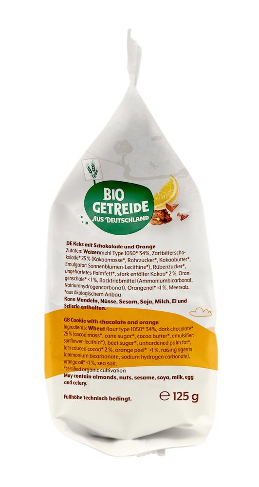 Mini-Cookie Schoko-Orange 125 g