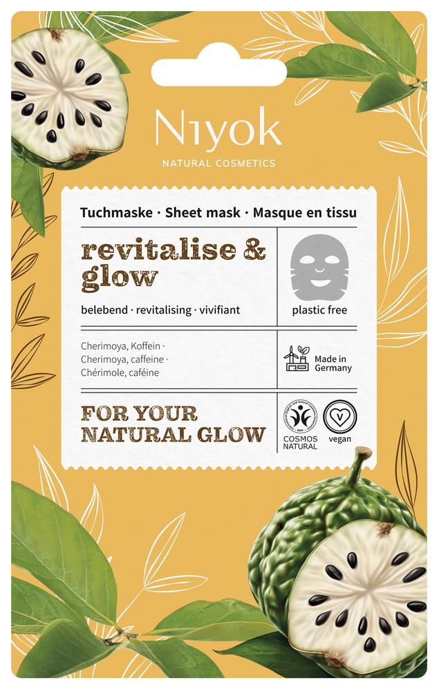 Belebende Tuchmaske revitalise & glow 1 Stk