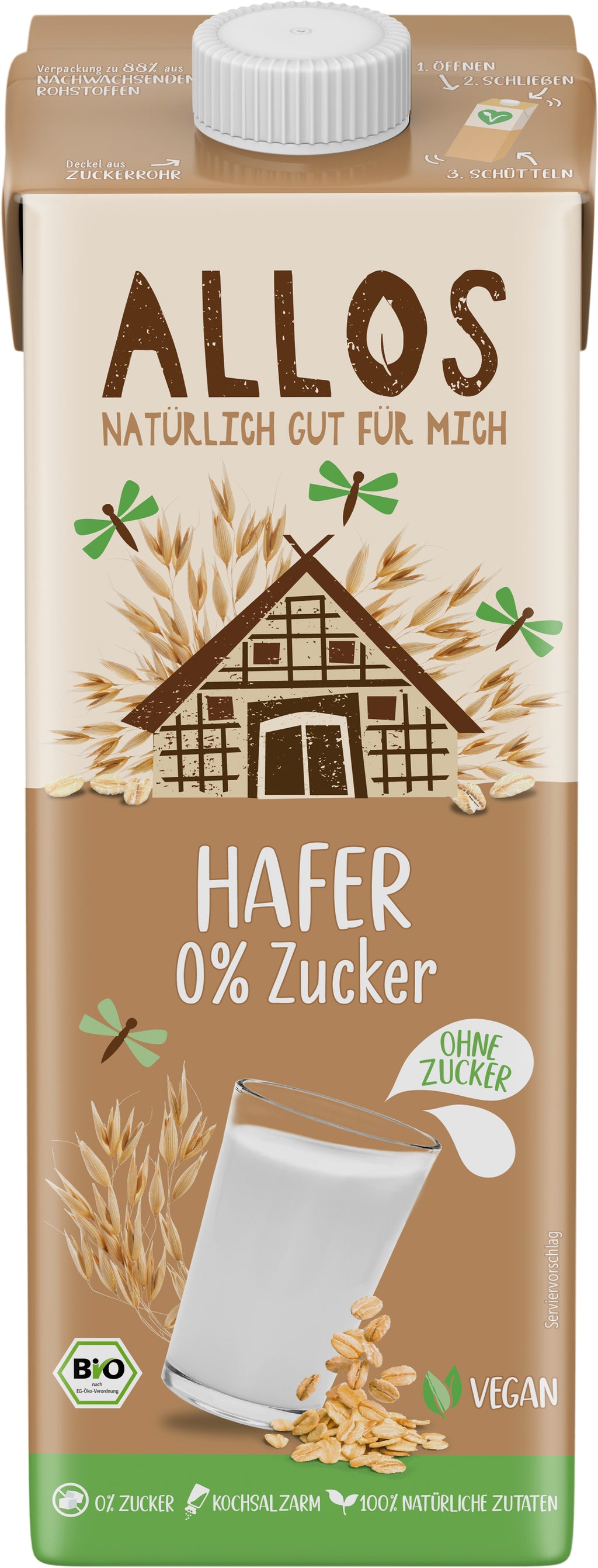 Hafer Drink 0% Zucker 1 l