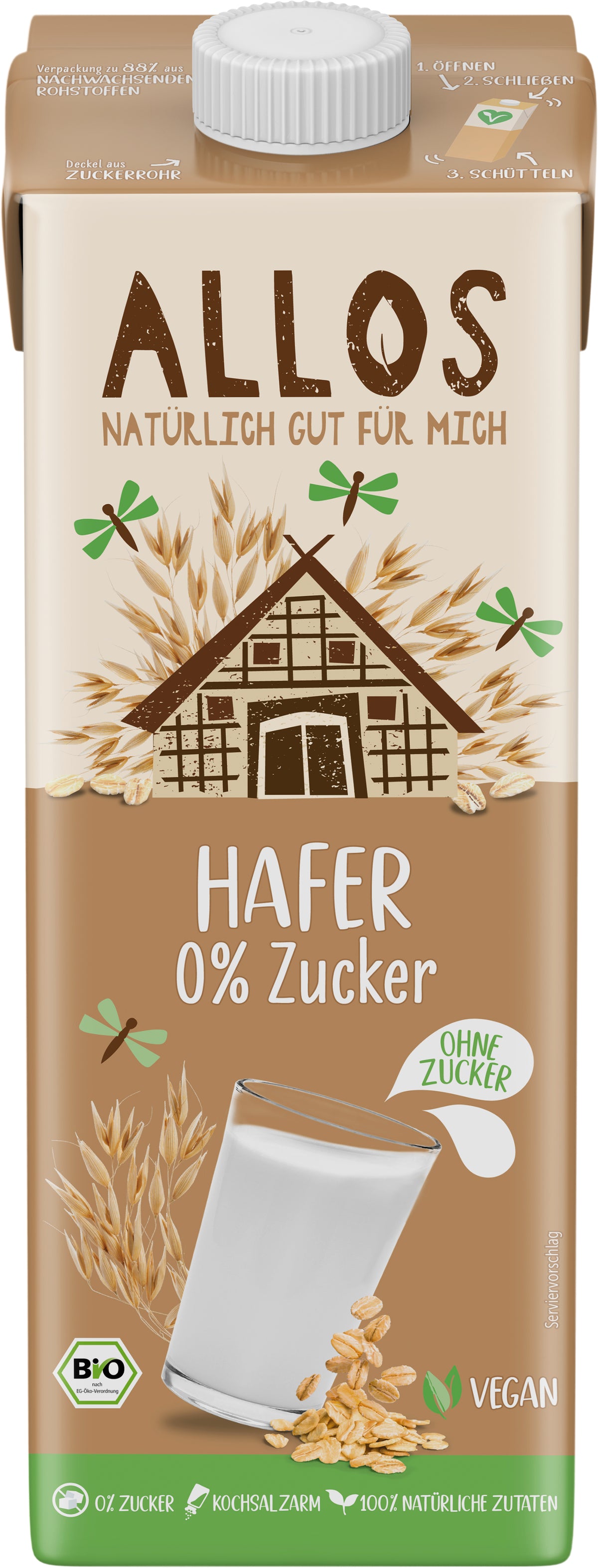 Hafer Drink 0% Zucker 1 l