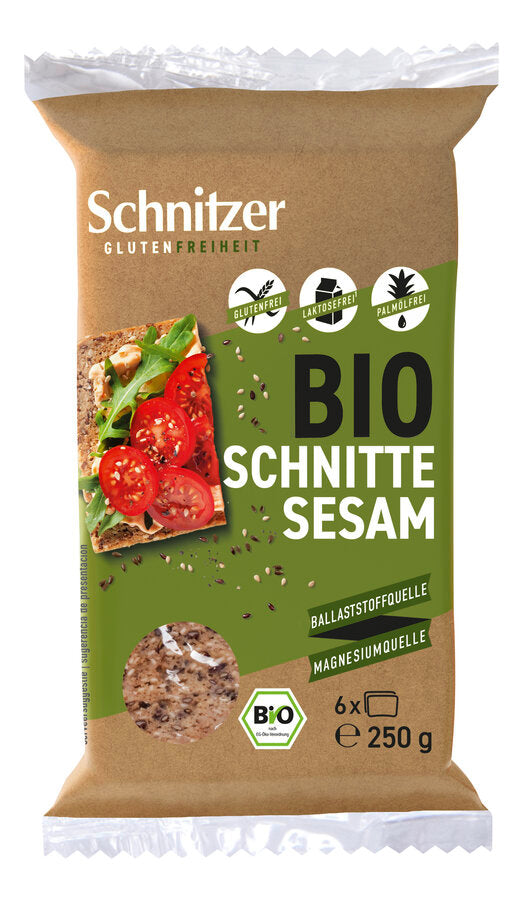 Sesamschnitten Sesambrot 250 g