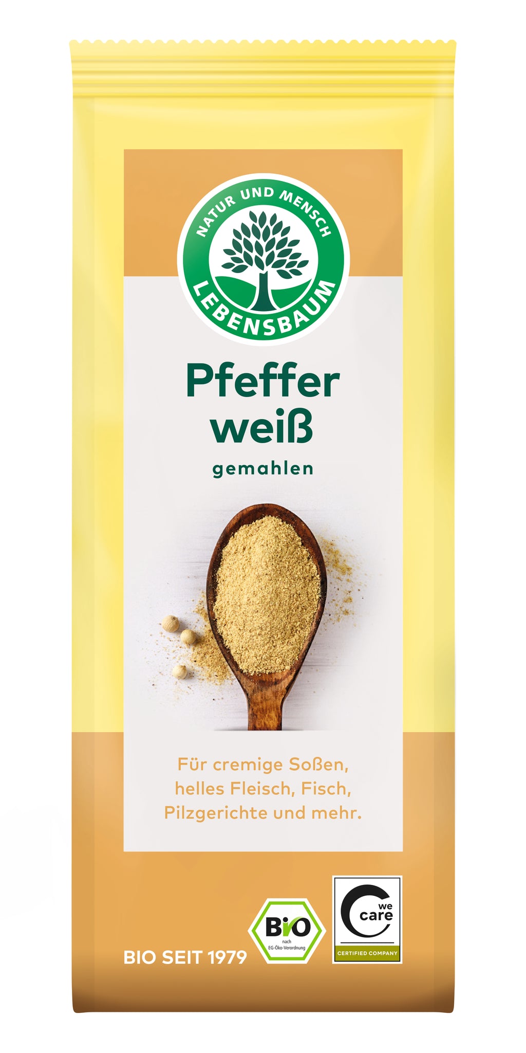 Pfeffer  weiß, gemahlen 50 g