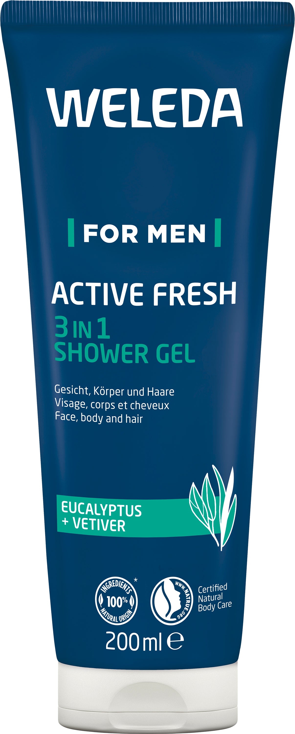For Men Active Fresh 3in1 Shower Gel 200 ml