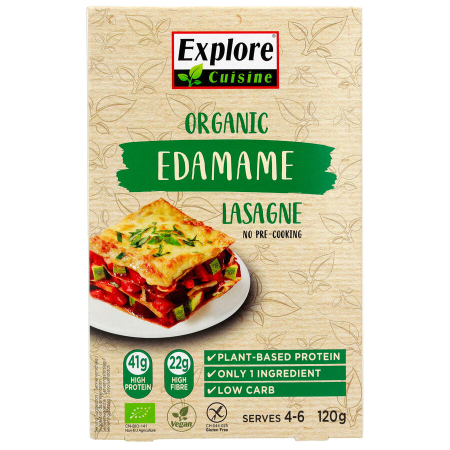 Lasagne aus Edamamebohnen glutenfrei 120 g