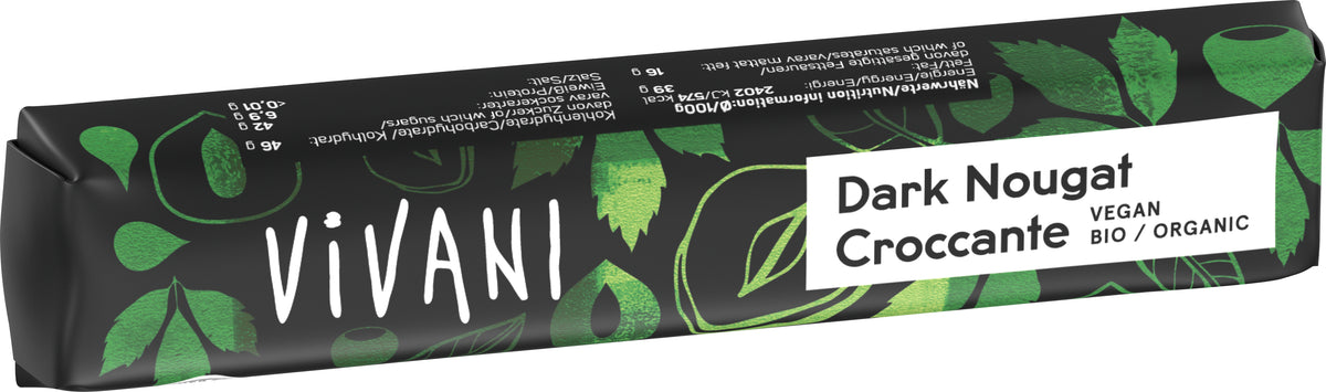 Dark Nougat Croccante Riegel 35 g