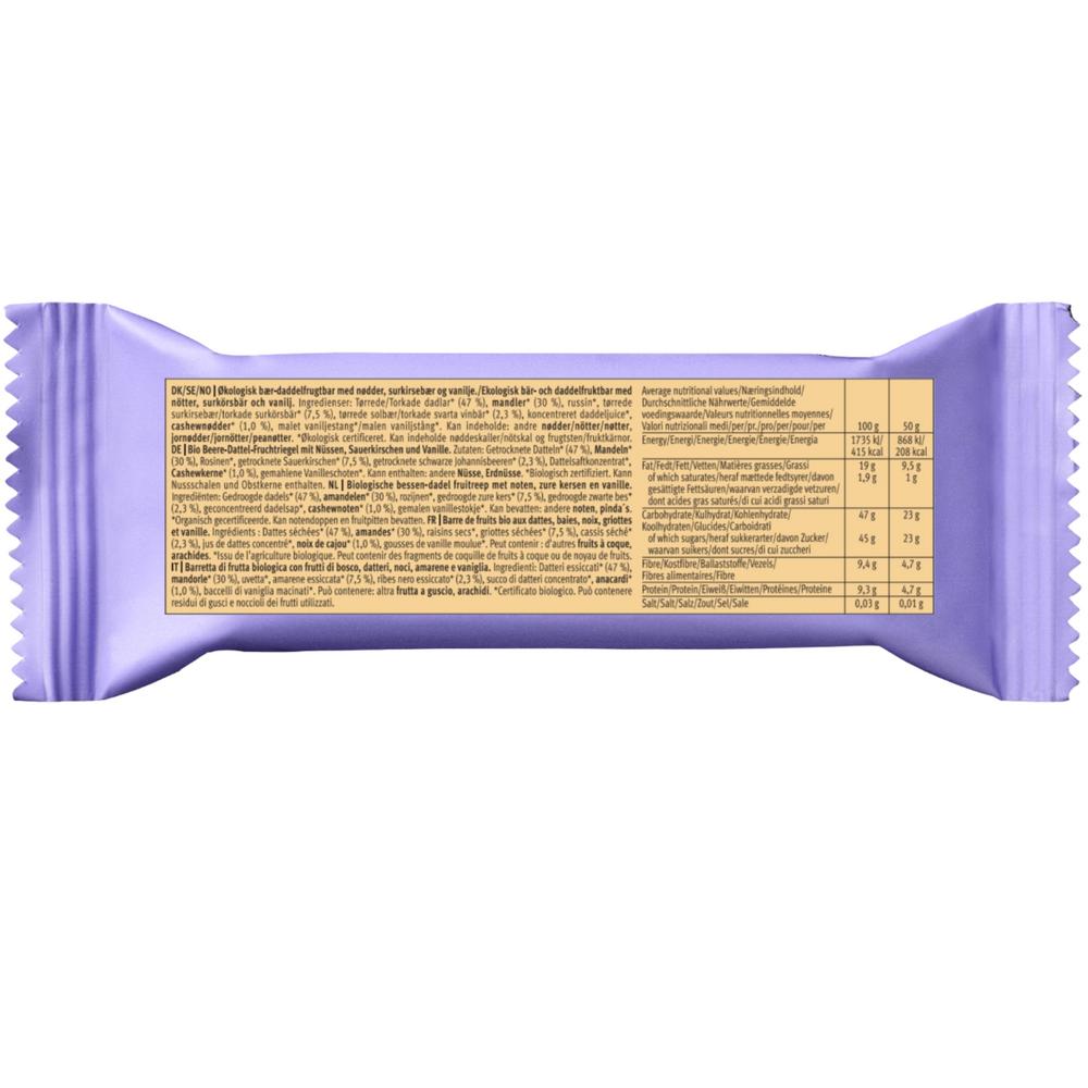 Vanilla Berries Riegel 50 g