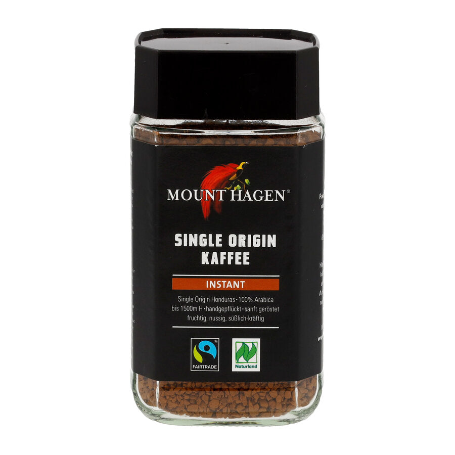 Instant Kaffee Single Origin Glas 100 g
