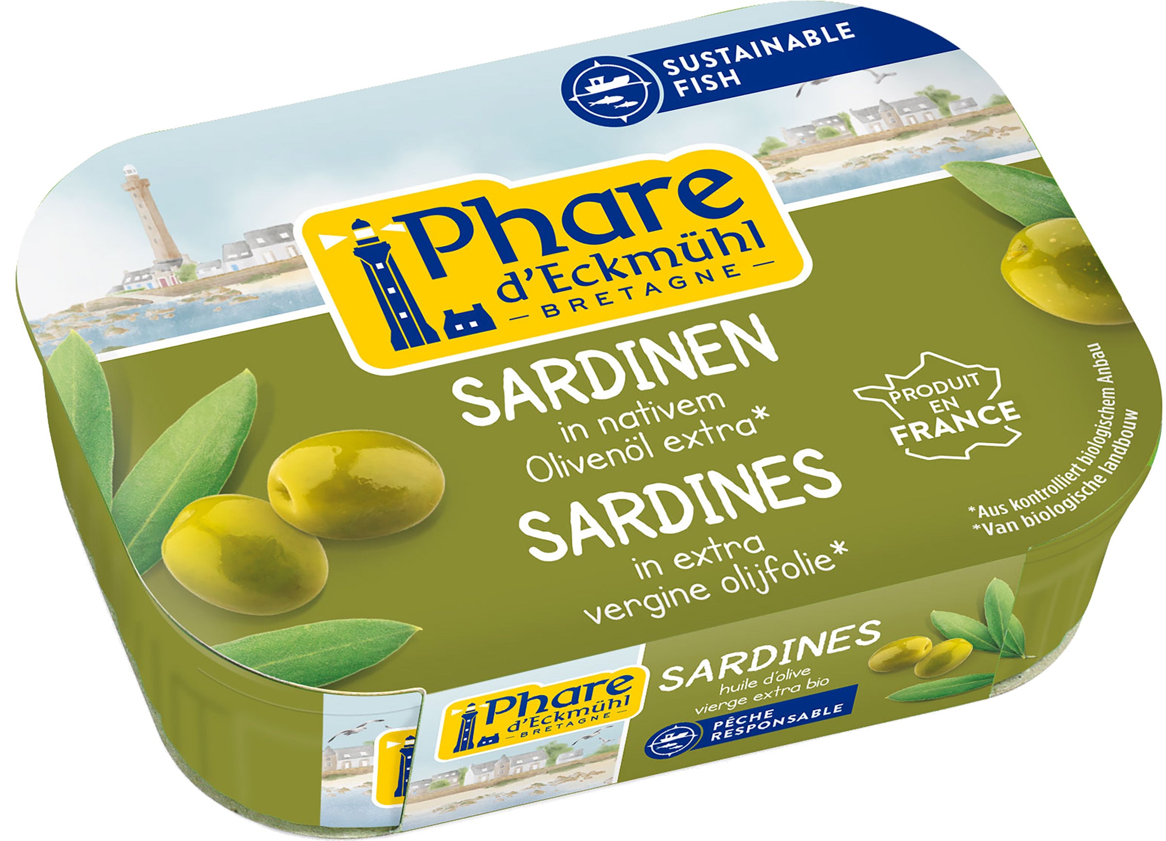 Sardinen in Bio-Olivenöl 135 g