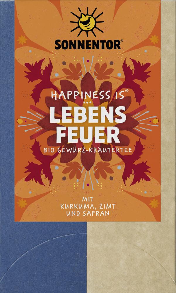 Happiness is Lebensfeuer Gewürz-Kräutertee 30,6 g