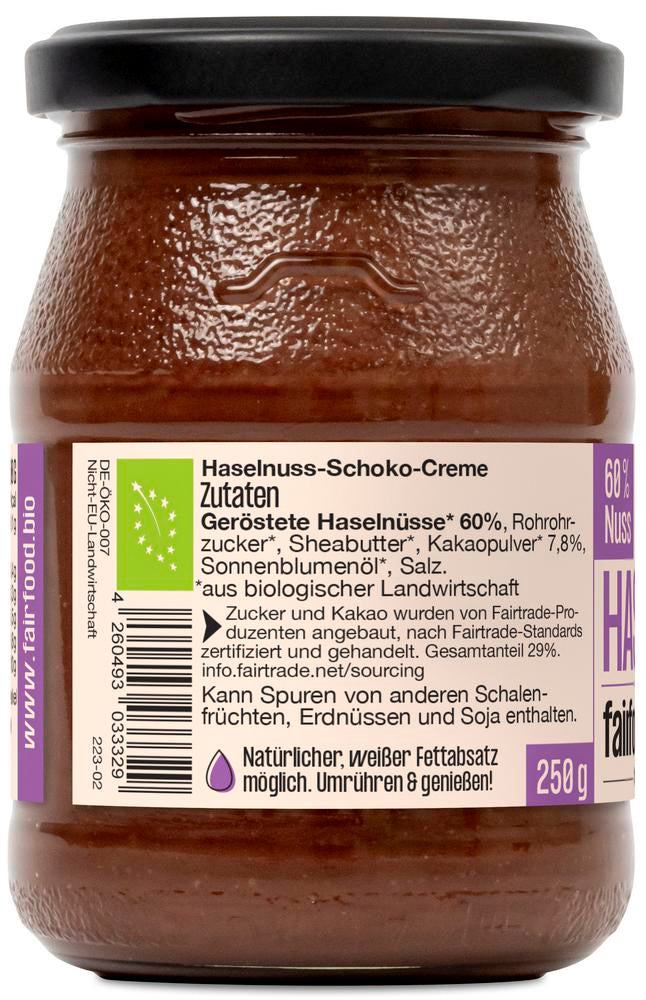 Haselnuss Nougat Aufstrich 250 g