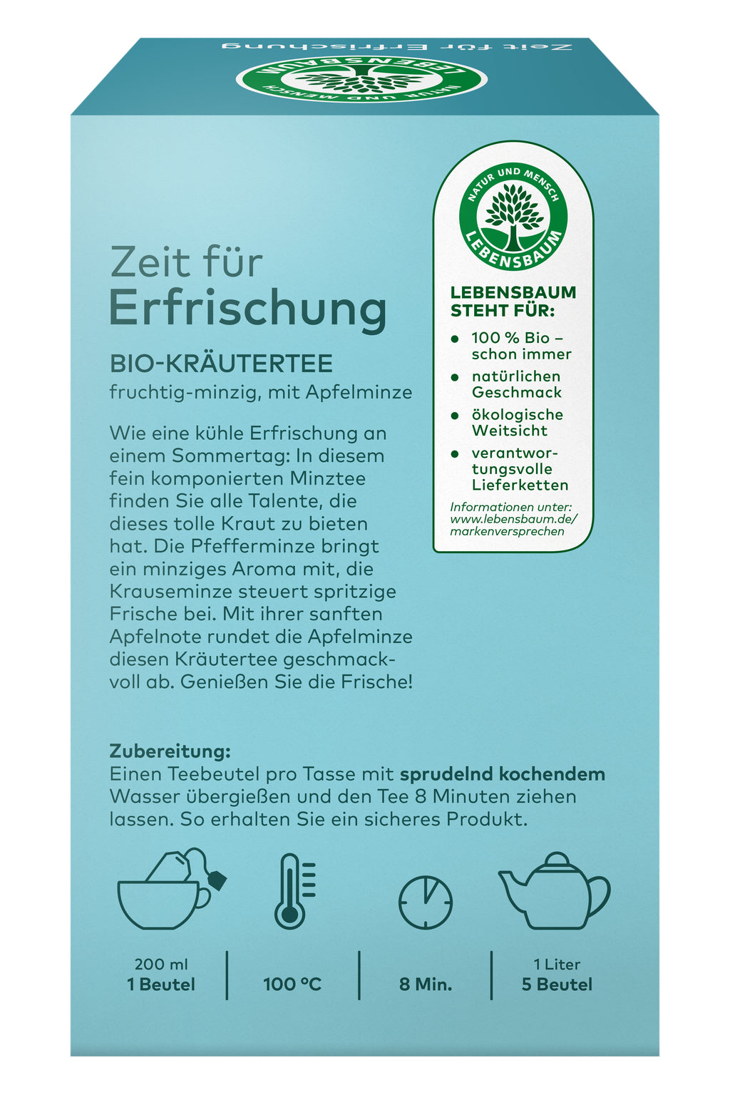 Zeit zur Erfrischung  Kräutertee 30 g
