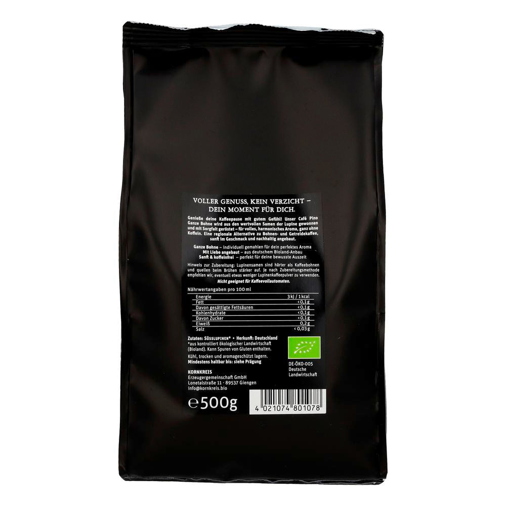 Café Pino Lupinenkaffee ganze Bohne 500 g