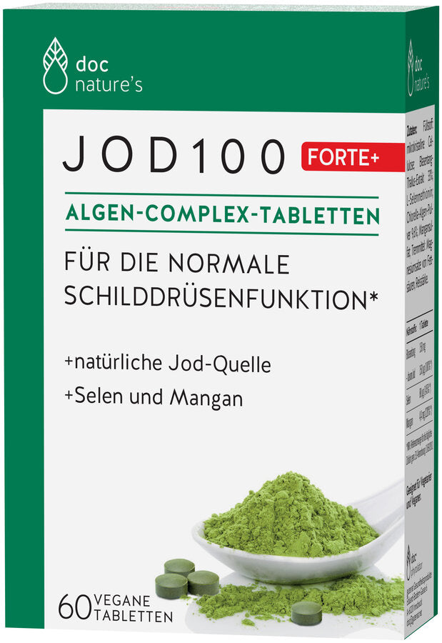Jod 100 Forte+ Algen-Complex Tabletten 60 Stk