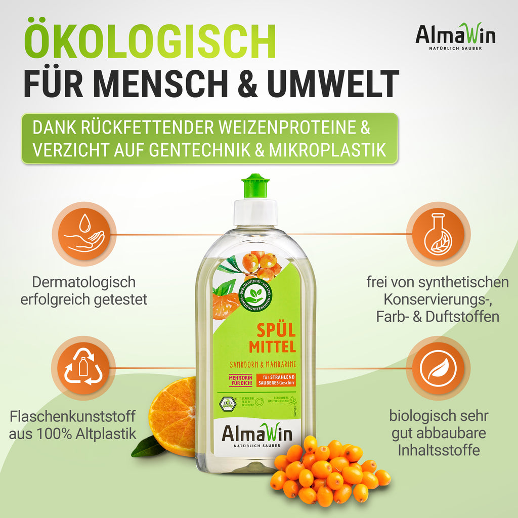 Spülmittel Sanddorn Mandarine 500 ml