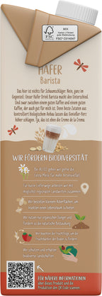 Hafer Barista Drink 1 l