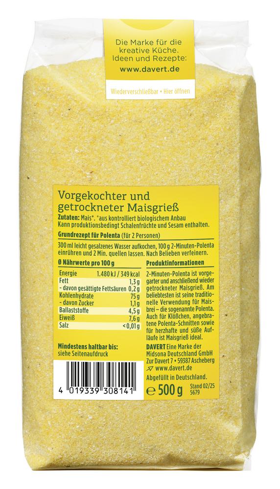 2-Minuten-Polenta 500 g