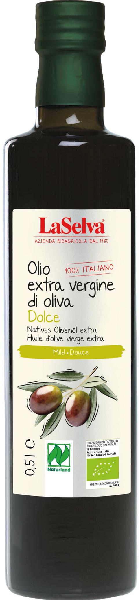 Olio extravergine d' oliva - DOLCE 500 ml