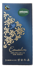 Ecuador Edelvollmilch Schokolade 42% Kakao 100 g