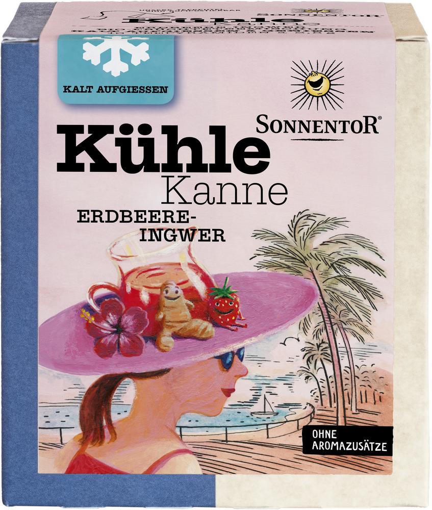 Kühle Kanne Erdbeer-Ingwer Tee 44,8 g