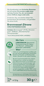 Brennnessel-Zitrone Kräutertee 30 g