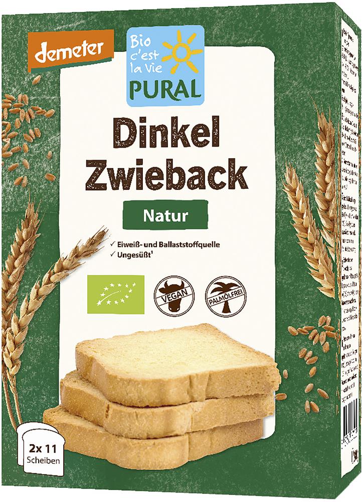 Dinkel-Zwieback demeter 200 g