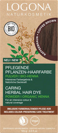 Pflegende Pflanzen-Haarfarbe Pulver 10 Kaffeebraun 100 g