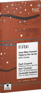 Feine Bitter Caramel Mallorca Flor de Sal 62% Caca 80 g