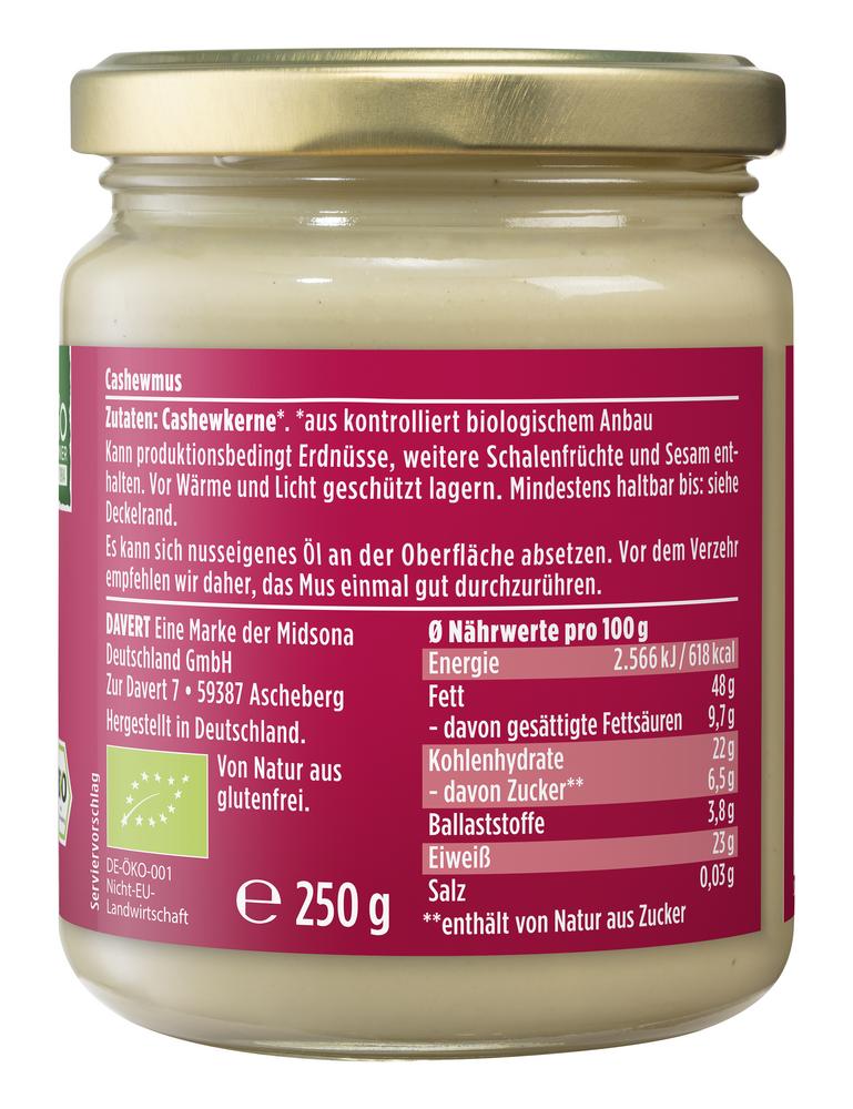 Cashewmus 250 g