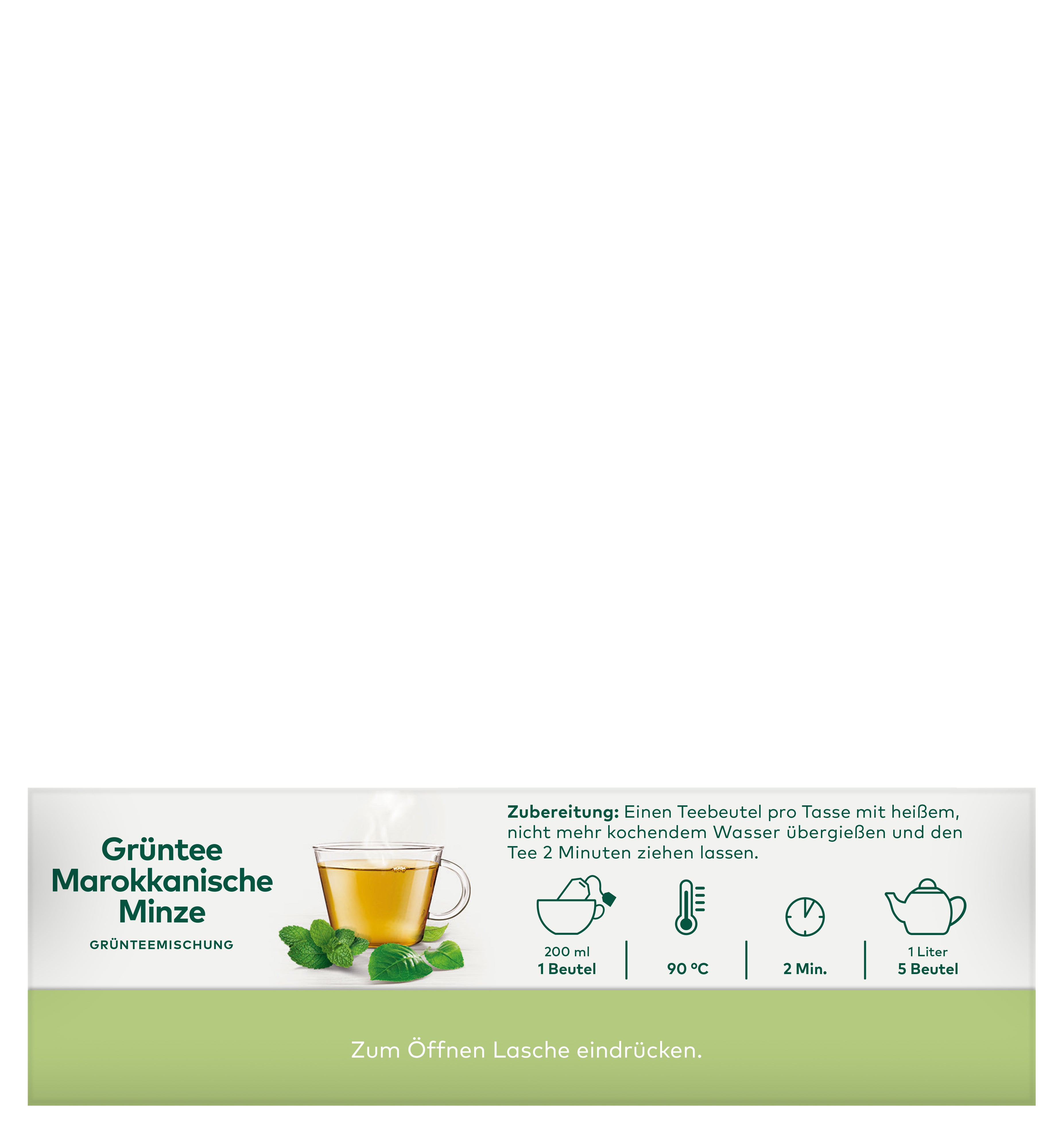 Grünteee Marokkanische Minze 40 g