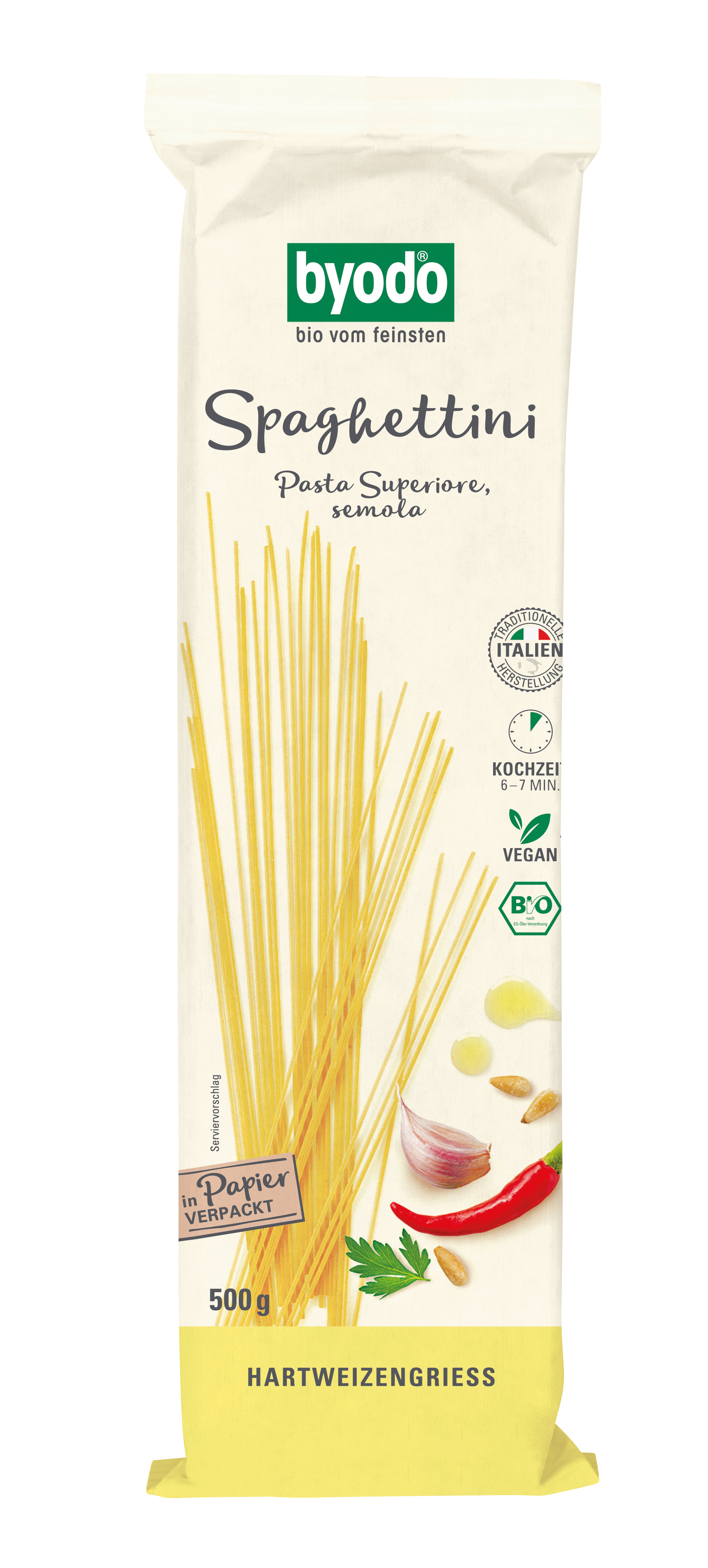 Spaghettini semola 500 g