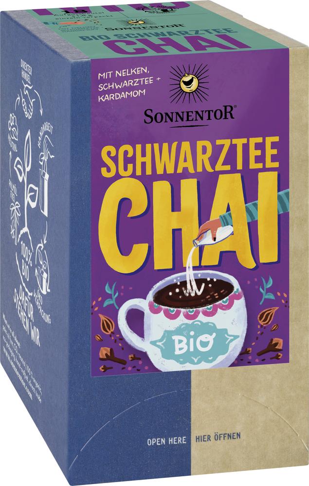 Schwarztee Chai Tee Doppelkammerbeutel 32,4 g